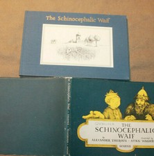 THE SCHINOCEPHALIC WAIF BY ALEXANDER THEROUX 1975 HARDCOVER DJ Stan Washburn