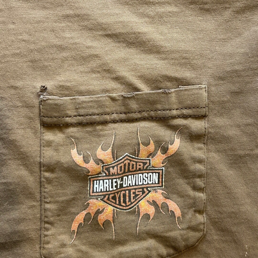 ALTRA T shirt vintage Harley Davidson Prescott Arizona distress viene fornita come da foto