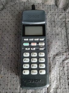 Vintage TANDY CT-350 BRICK Cellular Phone (Model: 17-1060A) (3a)