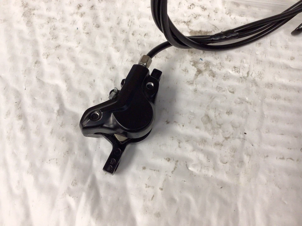 Shimano BR-M395 BL-M396 Hydraulic Disc Brake Lever Caliper Hose Rotor Brakeset - Image 3 of 4