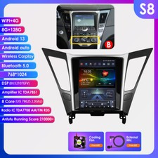8+128G Android 9.7"Car Stereo Radio Carplay BT GPS For Hyundai Sonata YF 2011-15