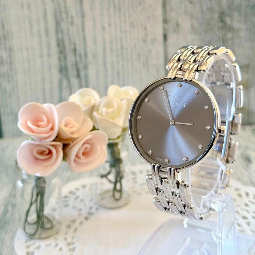 Montre Dior Bagira noire 12P rare occasion du Japon voir description