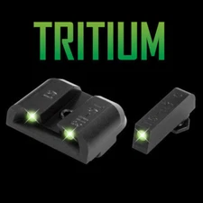 TruGlo Tritium Night Sights For Glock Low 17/19/22/23/26/27-TG231G1