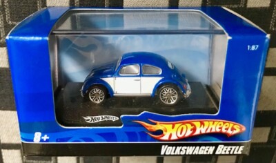 Hot Wheels *VOLKSWAGEN BEETLE* 2007 Blue 1:87 In Hard