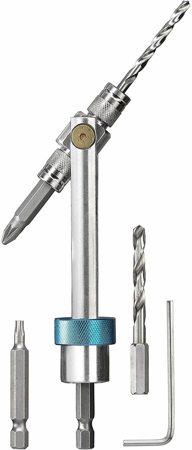 Quick Flip 2-1 Bohrer-Set und Bithalter-Set für Akkuschrauber mit Bohrfutter