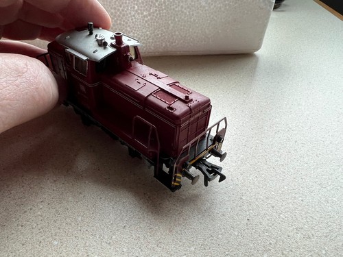 FLEISCHMANN DB RAILWAYS MAROON V60 DIESEL LOCO UNTESTED (Unboxed) HO Scale - Picture 5 of 11