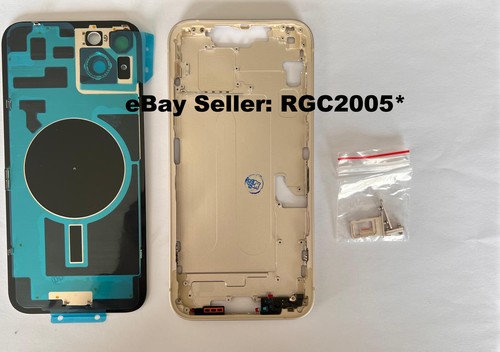 iPhone 14 or 14 Plus Replacement Rear Housing & Frame & Brackets Back Glass - 第 2/4 張圖片