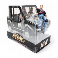 AEW Archive Golf Cart 3-Pack Matt Hardy Kenny Omega Sammy Guevara 1 of 3000