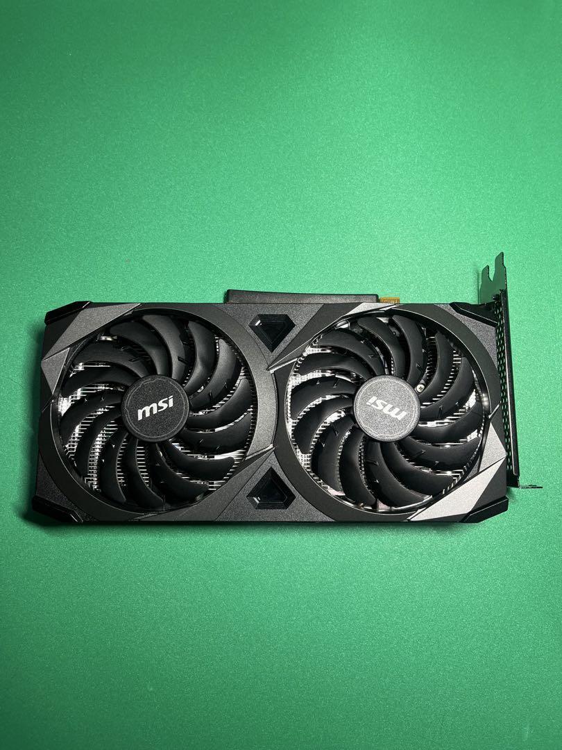 MSI GeForce RTX 3060 12GB Gaming X GPU w Box Fast Ship Used