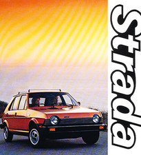 1979 Fiat Strada Original Car Sales Brochure 1979 Fiat Strada Original Car Sales Brochure