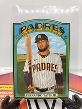 2021 Topps Heritage Fernando Tatis Jr. 1972 Mini Die-cut Insert Card