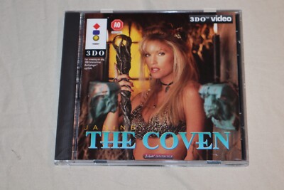 3DO Video Vivid Interactive The Coven Case ONLY w/ Front & Back Artwork NO GAME