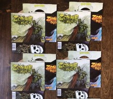 Lot of 4 3 Floyds Zombie Dust 6-Pack Craft Beer Bottle Holder/Carrier/Artwork