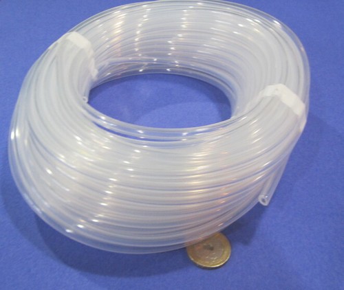 Tubo de EVA, transparente, 1/4"" OD x 1/8"" ID x 1/16"" pared x 100 pies de largo - Imagen 10 de 15