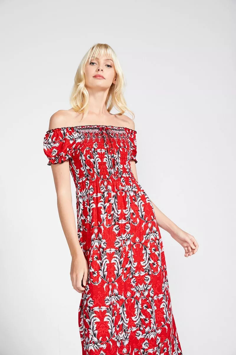 Temt clearance red dress