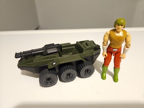 G.I. Joe Action Force Vintage Rolling Thunder Tank Vehicle & Figur Armadillo