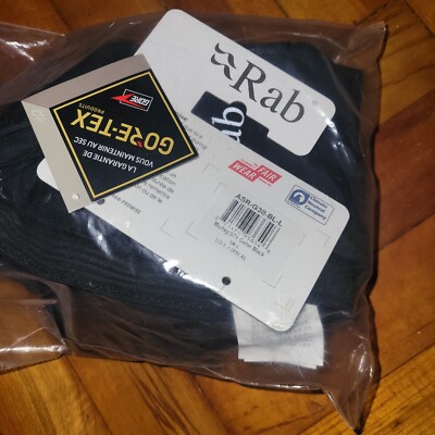 NWT Rab Men's Muztag GTX Gaiter Black L Large | eBay NWT Rab Men's Muztag GTX Gaiter Black L Large | eBay