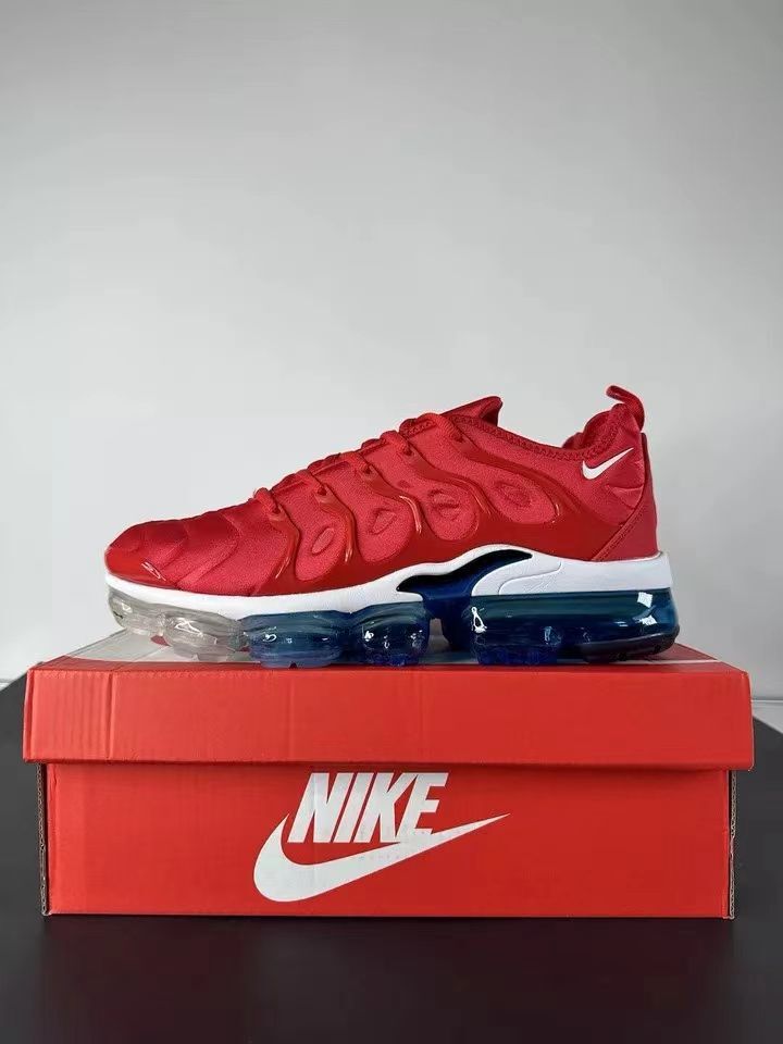 Free Shipping Nike Air VaporMax Plus Red/Blue Men's Shoes