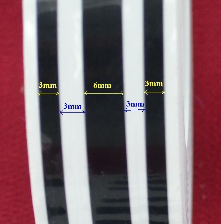 4 Adesivi Per Auto Moto – Strisce Bandiera Catalana – Tuning Catalogo – Vinile 150x20 Mm