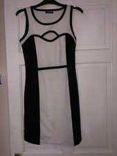 Black And White Bodycon Dress