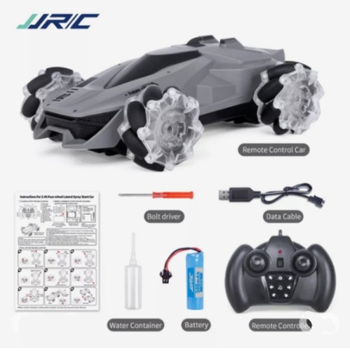 2,4 GHz Fernbedienung RC Auto ECHTER RAUCH, LICHTER, SOUND, DRIFT, STUNTS, - Bild 3 von 3