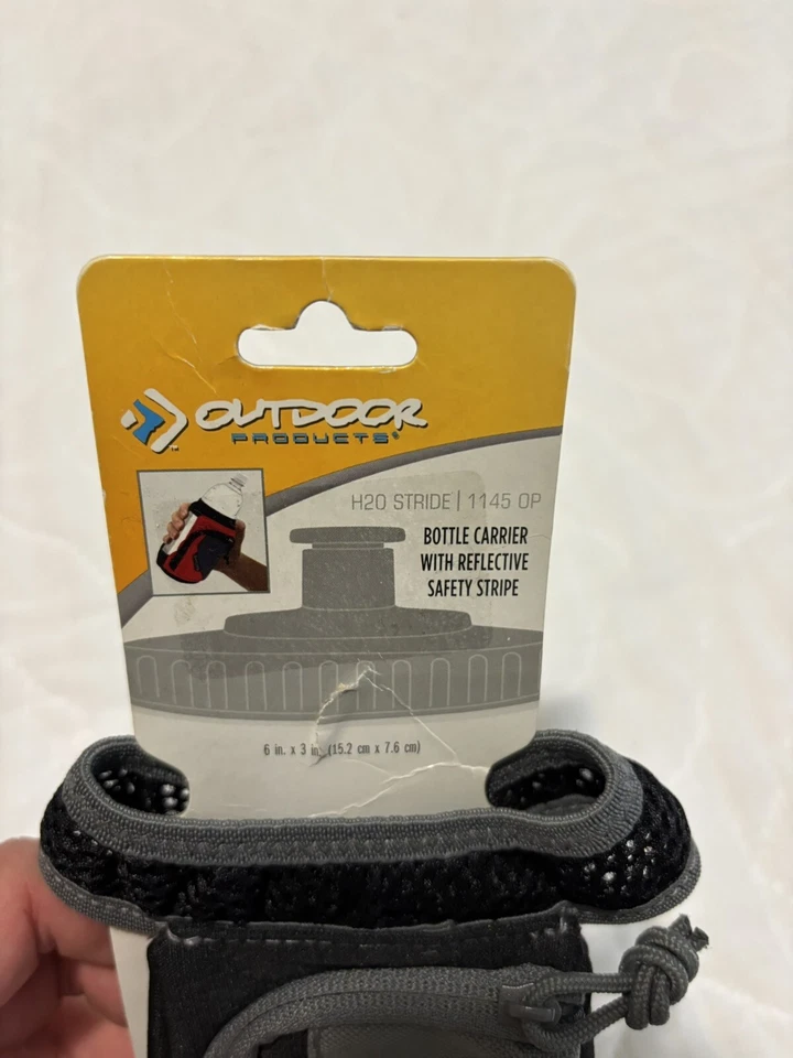 Outdoor Products H2O Stride Bottle Carrier 21oz  GRAY Jogger Running Training - Image 2 of 3