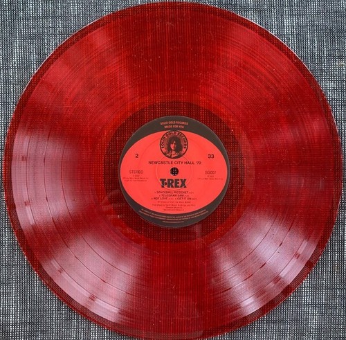 T-REX LP RED VINYL Newcastle 24th June 1972 Official 2023 Release 400 MADE ! - Picture 5 of 9