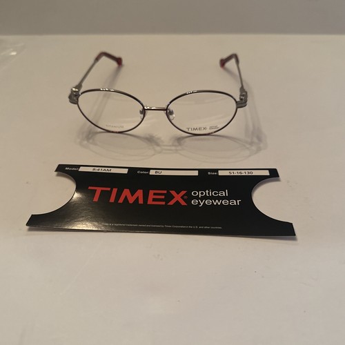 NEU Style by TIMEX 9:41AM BURGUNDERFARBEN AUTHENTISCHE TITANBRILLE RX 51-16-130 MM - Bild 7 von 7