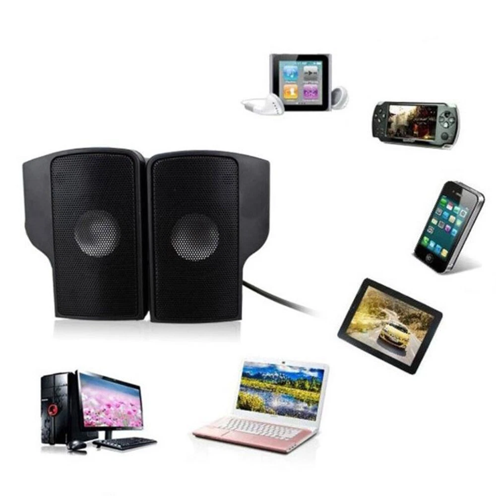 Mini external best sale usb stereo speaker