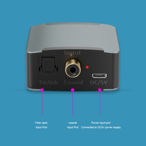 Digital To Analog Audio Converter Convenient DAC Audio Converter Useful for TV - Bild 5 von 11
