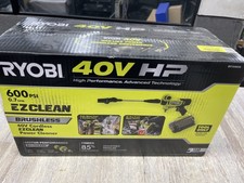*NEW* Ryobi 40V HP Brushless EZClean 600 PSI Power Cleaner (Tool-Only) RY124050