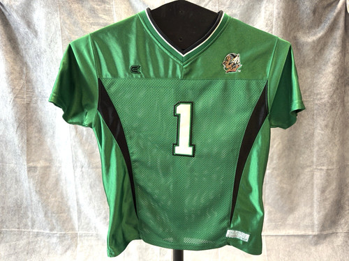 UND Fighting Sioux Football Colosseum Youth Large Jersey North Dakota vtg