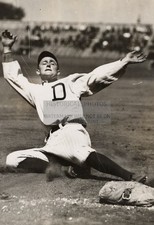 TY COBB SLIDING INTO BASE BASEBALL DETROIT TIGERS 1910 13X19 PHOTO