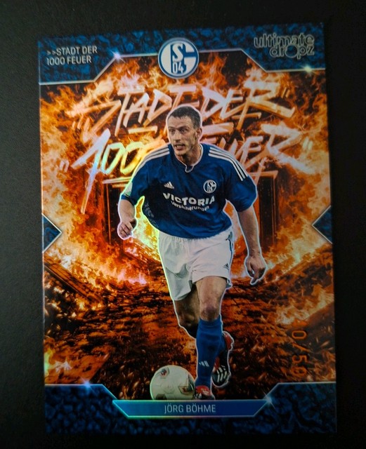 Jörg Böhme /50 numbered - Stadt der 1000 Feuer - FC Schalke 04 - Ultimate Dropz