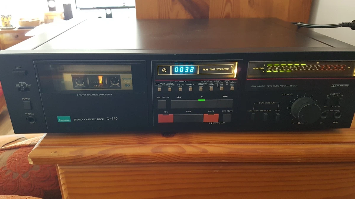 Platine Double Cassettes Sansui D-X219WR - Pour Pièces Détachées / Réparation
