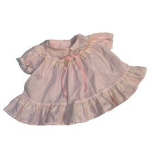 Vintage Alexis Baby Girl 3mo 10-13lb Pink Dress Lace USA Party Baptism Doll