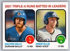 2022 Topps Heritage Minor League #63 Drew Ellis / Dalton Kelly