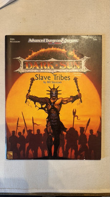 Dark Sun Slave Tribes TSR DSR1 2404 Advanced Dungeons & Dragons AD&D 2nd Ed