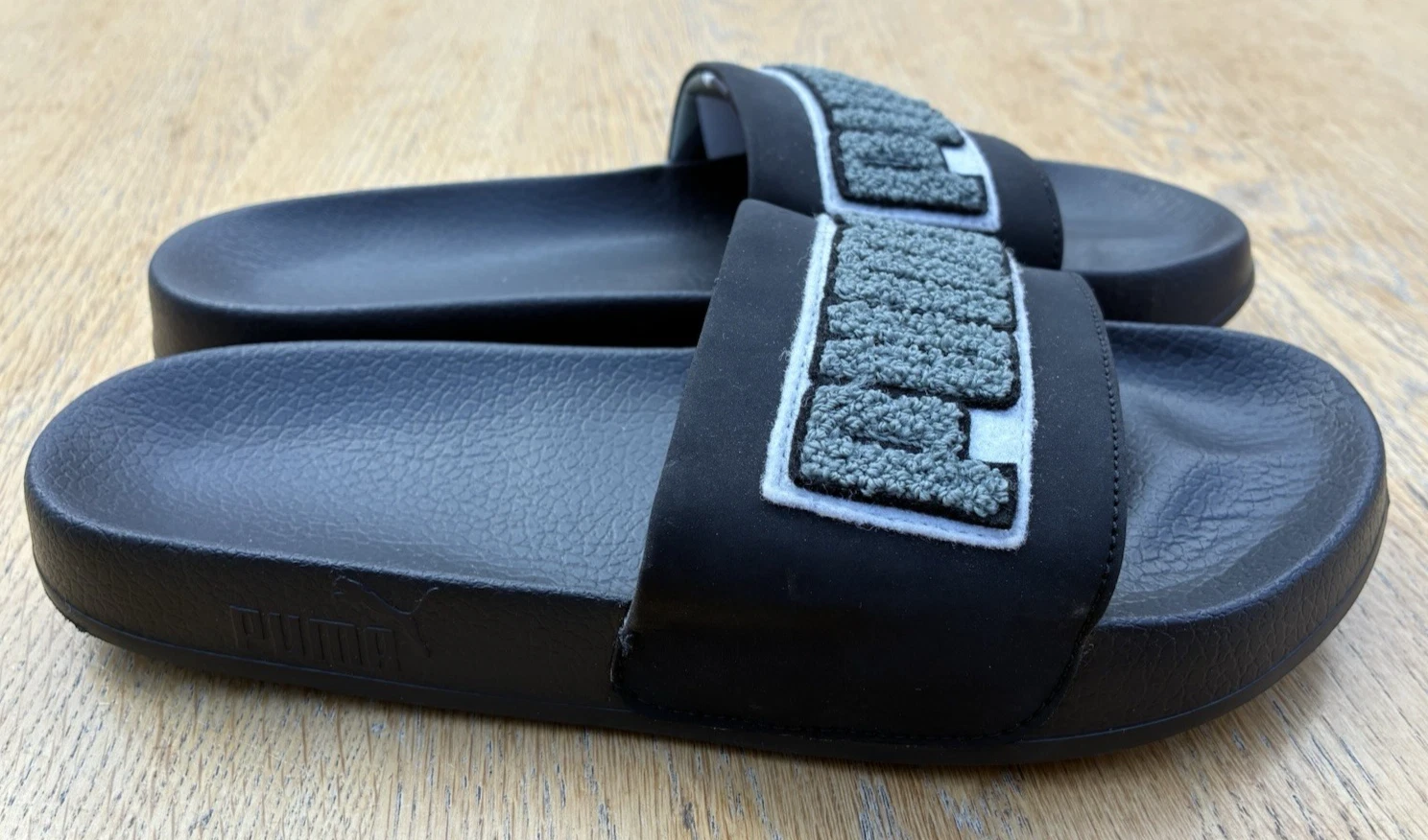 Ciabatte Puma nere taglia 7 UK