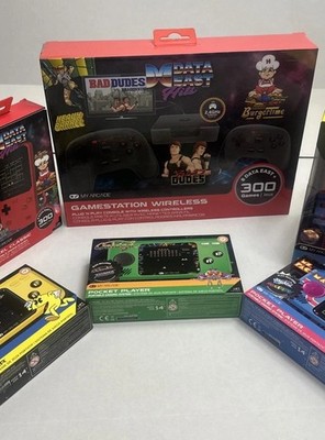 My Arcade Pocket Player Handhelds Plus Console And Micro Arcade