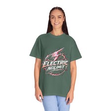 Electric Lightning Graphic T-Shirt Unisex Streetwear Energy Tee