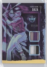 2020 Panini Diamond Kings DK Materials Holo Gold 22/50 Yonathan Daza #DKM-YD 8tj