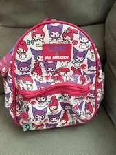 NEW Kuromi & My Melody Sanrio Pink Purple & White Backpack Claire’s Exclusive