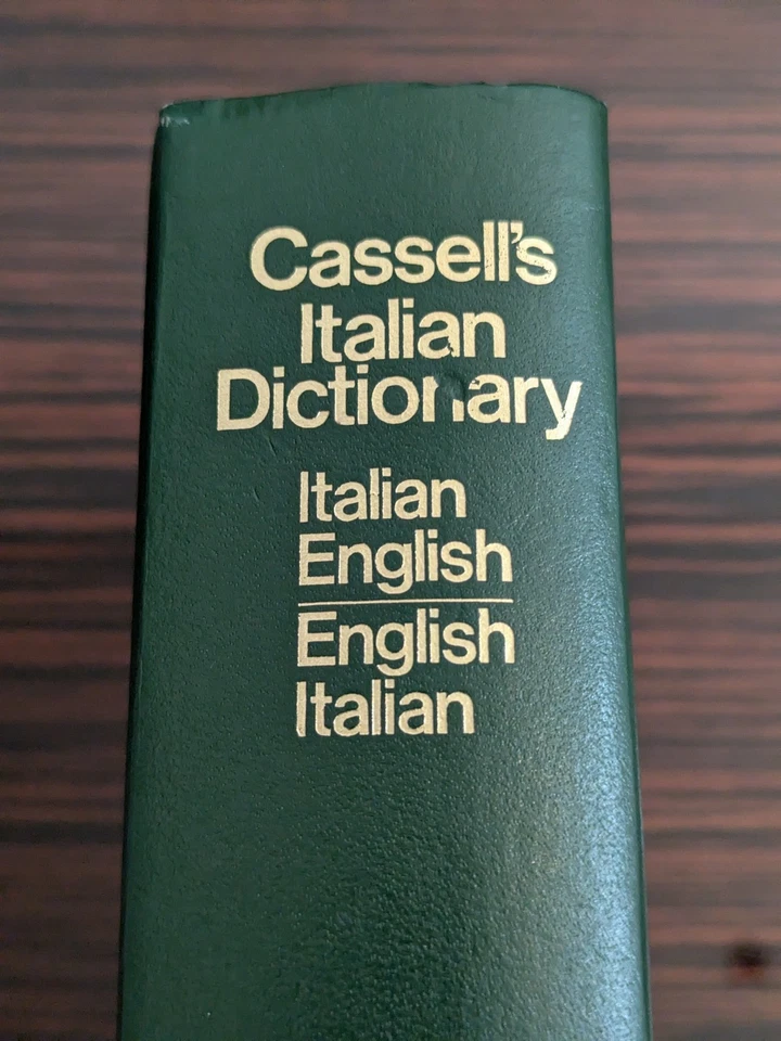Vintage Cassell's Italian-English English-Italian Dictionary 1967 Edition - Image 3 of 4