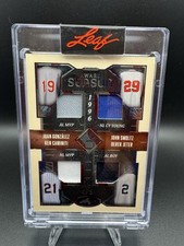 2025 Season In Sun Award Season 1996 4 Game Used Relic 4/5 Derek Jeter + 3 More