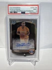 Deniya Prawl 2025 Bowman #CPA-DR Chrome Auto Rookie 1st RC PSA 9 Tennessee Vols