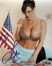 Lisa Ann Signed 8x10 Photo Adult Star Autograph Beckett BAS COA