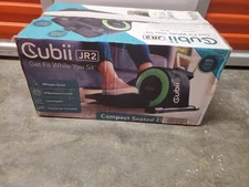 Cubii JR2 Compact Seated | Under Desk Elliptical | Aqua | New Open Box
