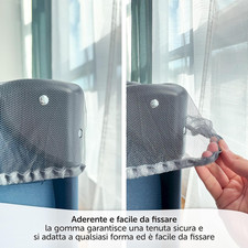 Zanzariera A Cupola Per Letto - Rete Rotonda Sospesa Per Camera, Giardino E Campeggio - Foto 2