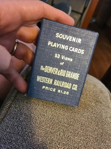 Denver Rio Grande Western Railroad Playing Cards